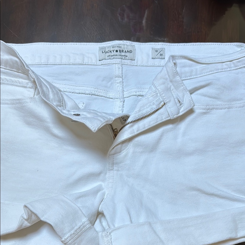 Lucky Brand White Jeans